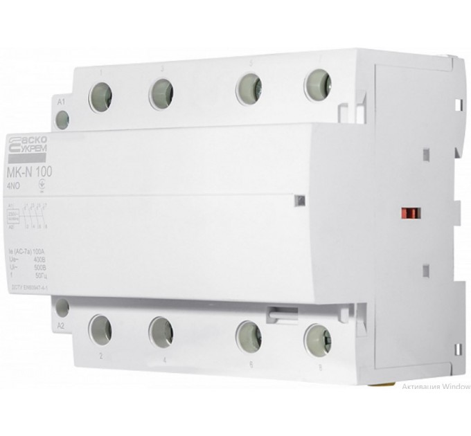 (А0040030039) Контактор модульный MK-N, 100A, 4NO, 4P, 220V Аско 