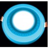 Светильник LED с подсветкой встраиваемый Ecostrum синий DownLight 6+3W (CDLR72223) Греция
