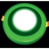 Светильник LED с подсветкой встраиваемый Ecostrum DownLight 6+3W (CDLR72216) Небо зеленый