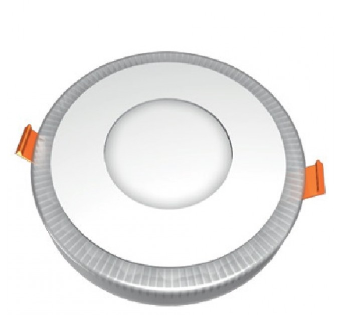 Светильник LED с подсветкой встраиваемый Ecostrum DownLight 6+3W (CDLR72216) Небо зеленый