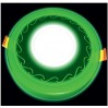 Светильник LED с подсветкой встраиваемый Ecostrum DownLight 3+3W Волна (CDLR72218) зеленый