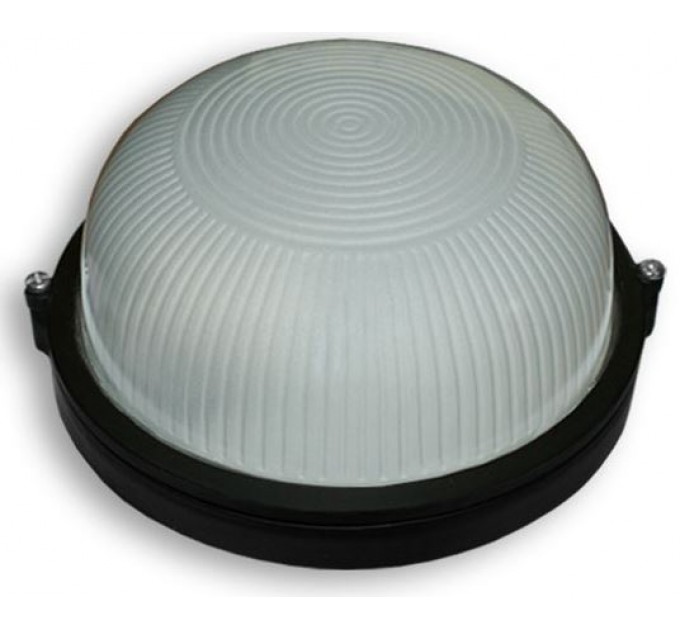 Светильник LED "Баня Сауна" влагозащищенный Ecostrum 100W (SL-1202) Черный круг