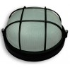 Светильник LED "Баня Сауна" влагозащищенный Ecostrum 60W (МС-1052) Черный круг с решеткой
