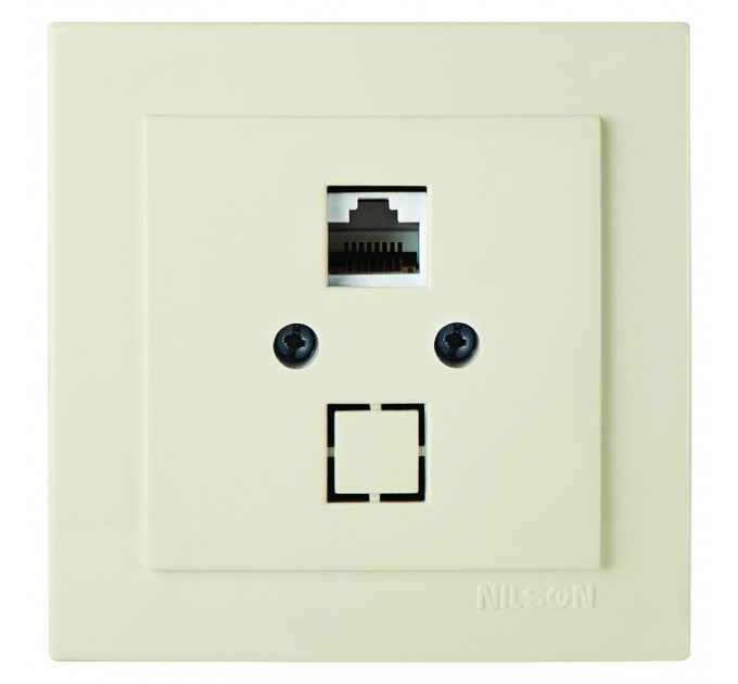 Розетка компьютерная NILSON Touran CAT6e RJ45 (NS-24121045) 