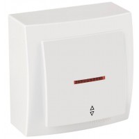 Выключатель NILSON Themis проходной 1-кл (NS-26111008) с подсветкой