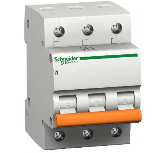 Миниатюрный автоматический выключатель Schneider 3P, 32A, C, ВА63 (11226)