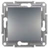 Двухполюсный выключатель Schneider Asfora EPH0200162 Сталь
