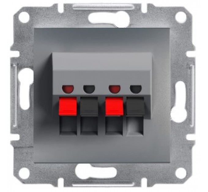 Аудиорозетка IP20 Schneider Asfora EPH5700162 одинарная Сталь