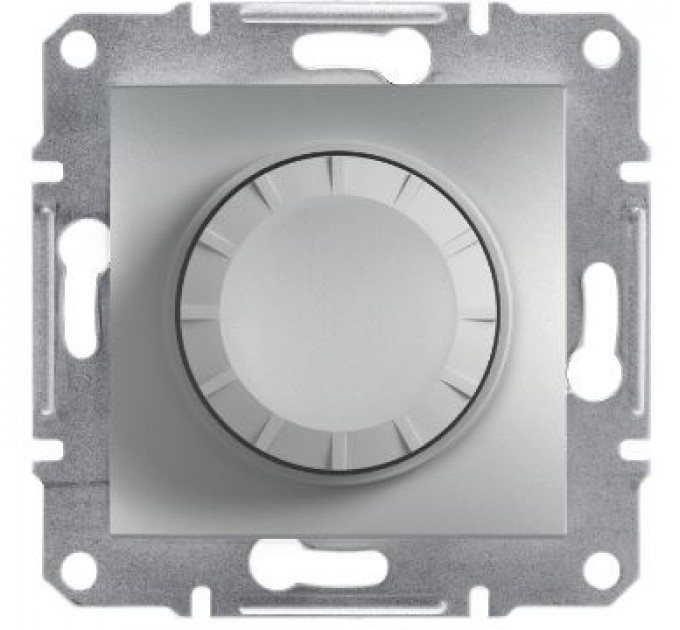 Поворотный светорегулятор IP20 Schneider Asfora EPH6400161 Алюминий