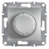 Поворотный светорегулятор IP20 Schneider Asfora EPH6400161 Алюминий