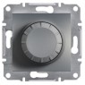 Светорегулятор поворотный Schneider Asfora Сталь EPH6400162