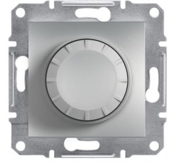 Поворотный светорегулятор IP20 Schneider Asfora EPH6500161 Алюминий