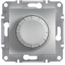 Светорегулятор поворотный Schneider Asfora Алюминий EPH6500161