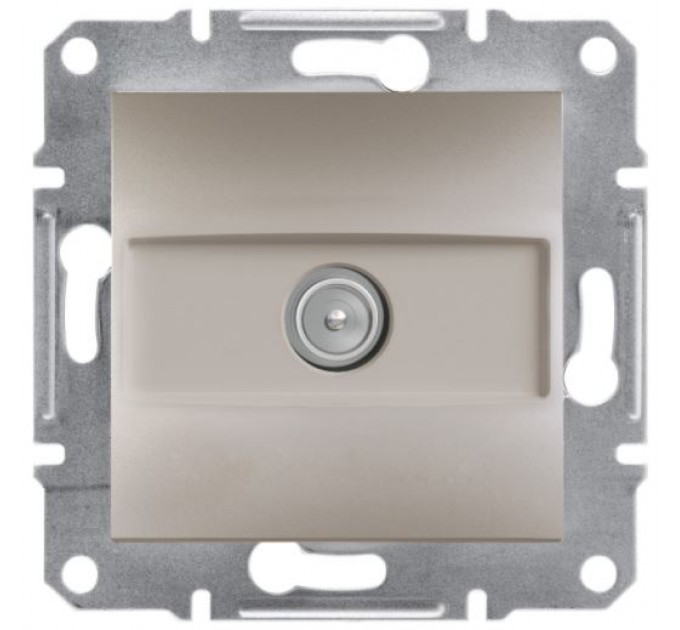 Розетка концевая TV Schneider Asfora EPH3200169 Бронза 1 разъем