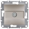Розетка концевая TV Schneider Asfora EPH3200169 Бронза 1 разъем