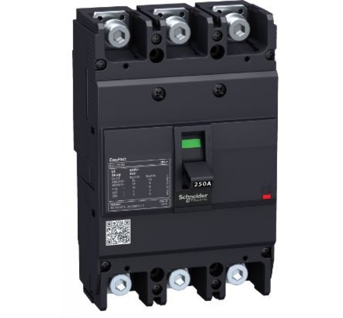 Автоматический выключатель Schneider Easypact 3P 3T, 25 кА, 125A (EZC250N3125)