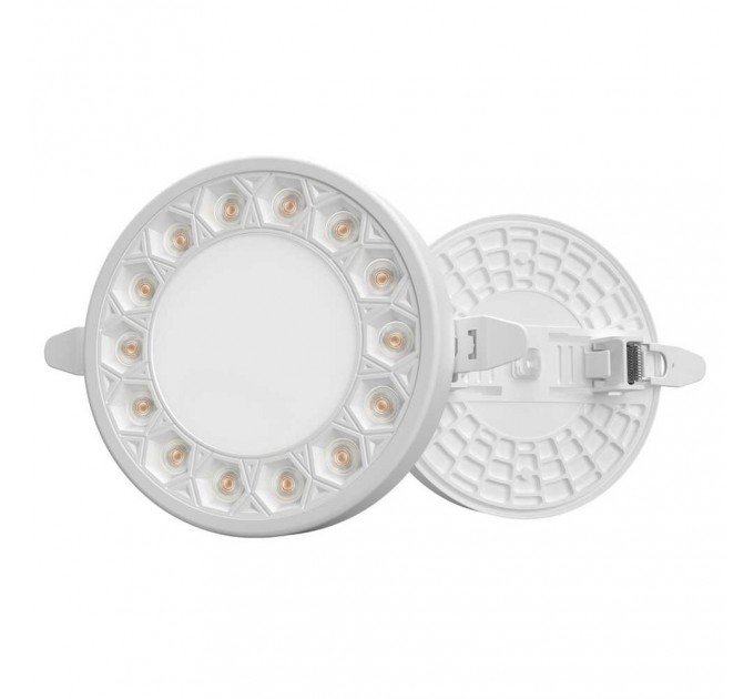 Встроенный Led светильник даунлайт ADAMANT Violux 18W, 4200К, IP20 (VL-100160) круг