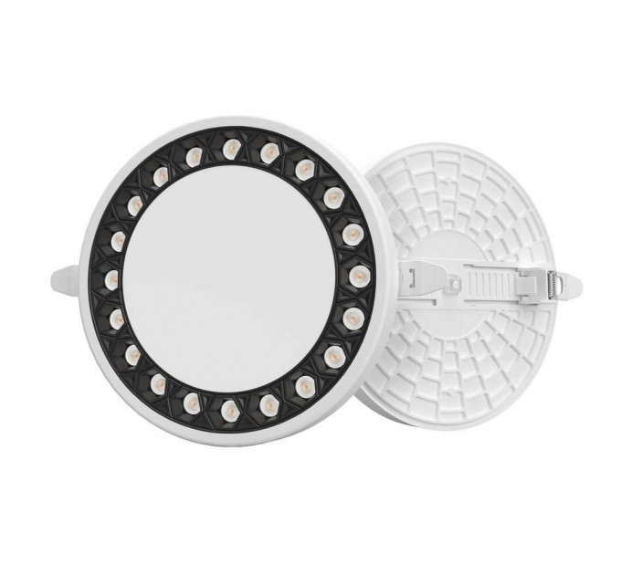 Встроенный Led светильник даунлайт ADAMANT Violux 24W, 4200К, IP20 (VL-100190) круг