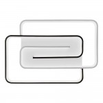 LED Светильник smart DOMINO-P с пультом Violux 100W, IP20 прямоугольник (VL-220575) 26м² 