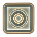 LED Светильник smart KOLIZEY с пультом Violux 150W, IP20 квадрат (VL-220455) 51м² 