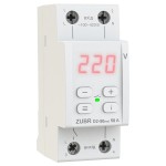Реле напряжения ZUBR D2-50 red (RN-ZBD2-50R)